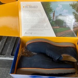 Samuel Hubbard Men’s Bucks Navy Nubuck Medium Size 9